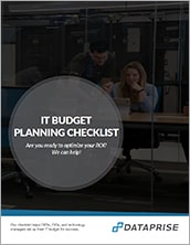 IT Budgeting Checklist Downloadable