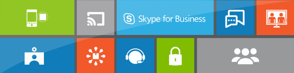 Microsoft Skype for Business 2017 Landing header R1