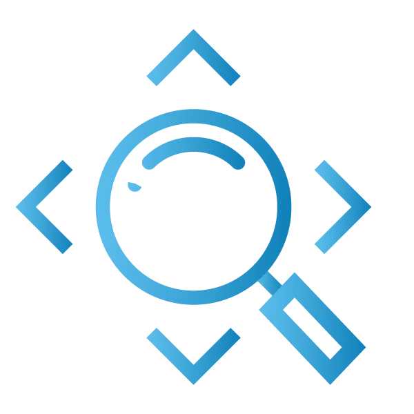 Landing Page Direct Inquiries Icon Assess Discover