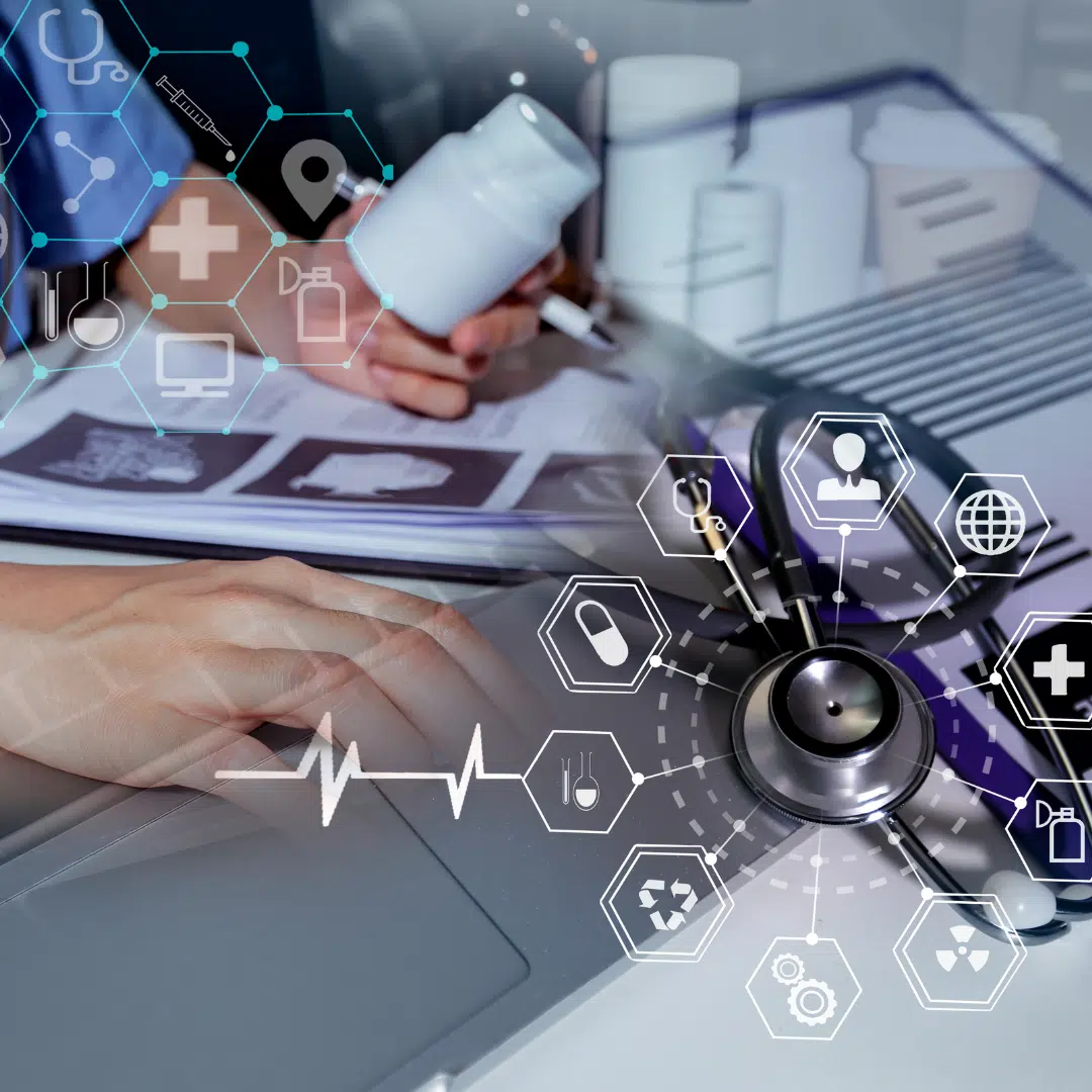 Healthcare IT solutions from Dataprise enabling secure patient data management and HIPAA compliance.
