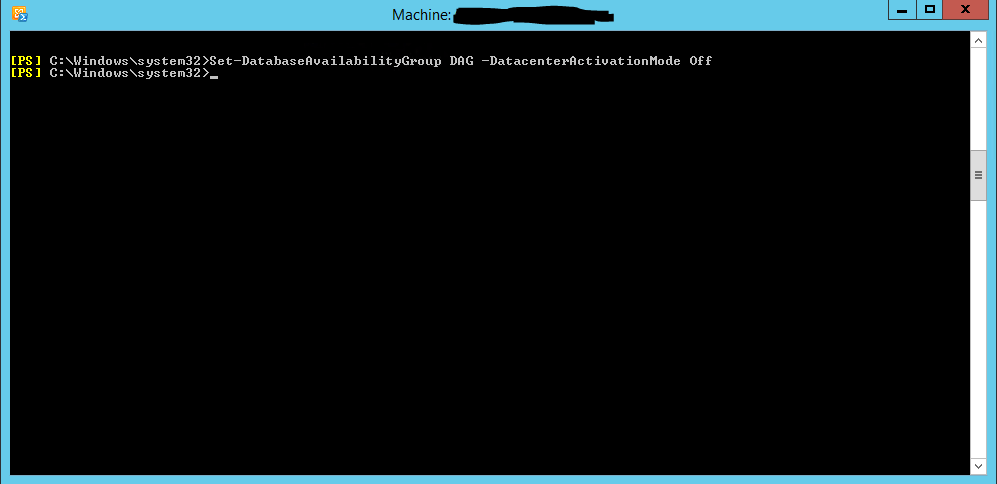 exchange powershell command for database availability group