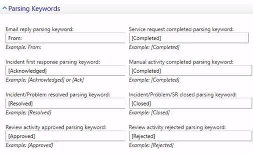 Parsing Keywords Screenshot