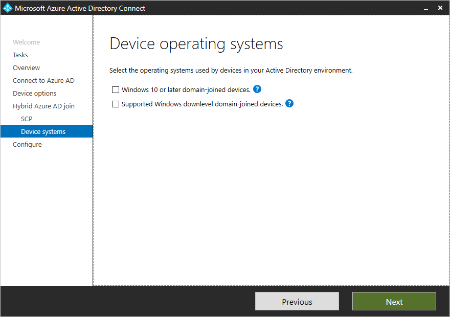 Operating Systems Selection