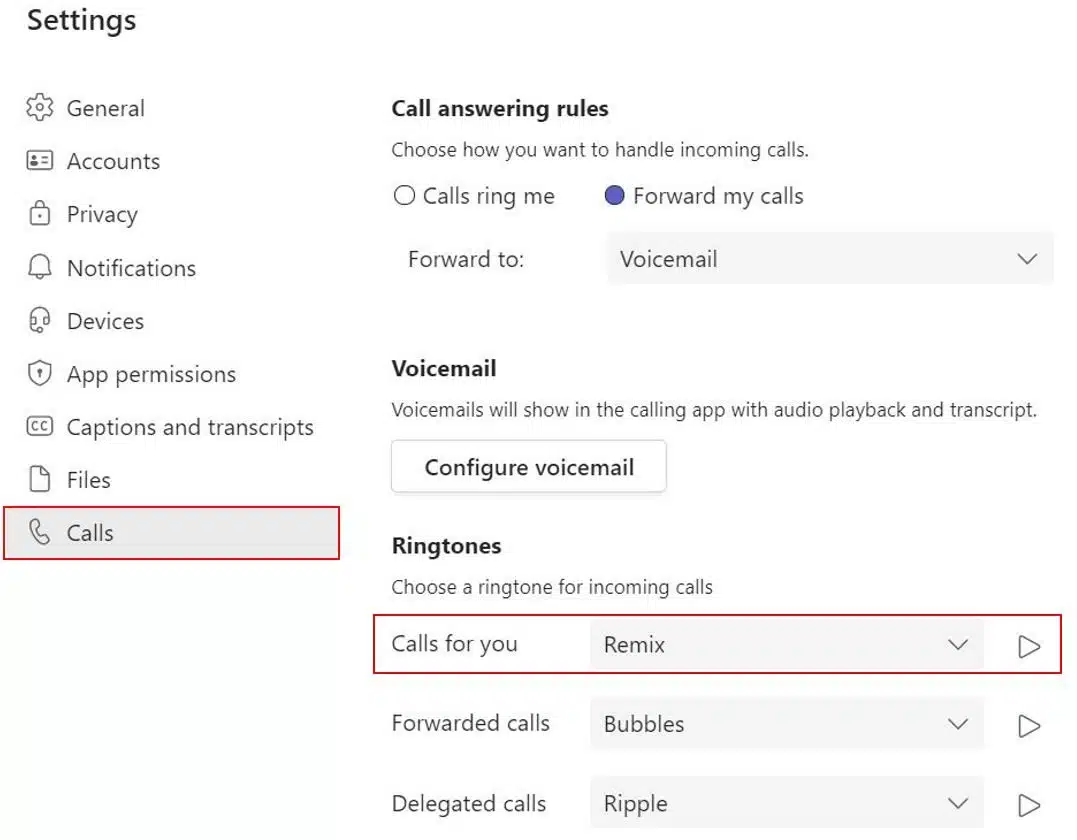 Microsoft Teams Set Your Teams Ringtone Dataprise