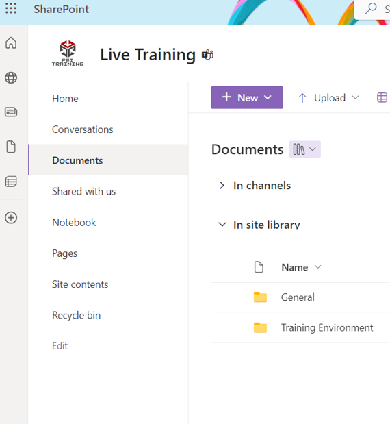 Access your SharePoint Document Library