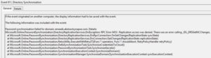 Azure Active Directory Synchronization and RPC Error