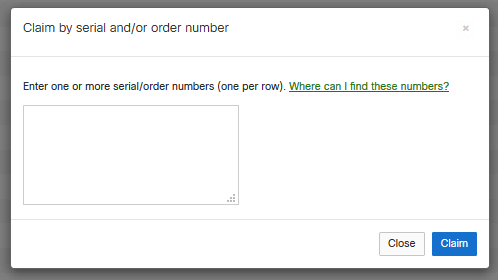 Claim meraki device screenshot of dashboard