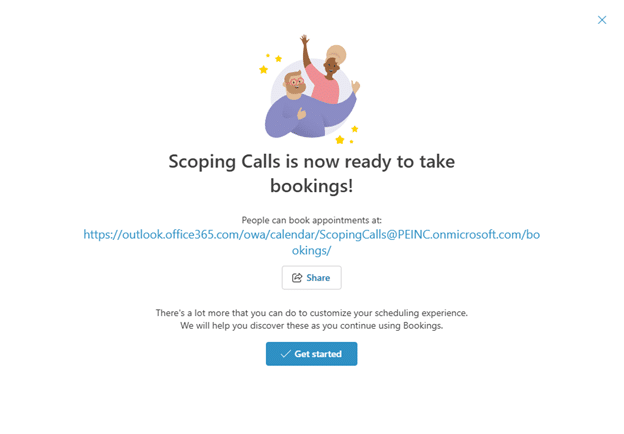 bookings customization