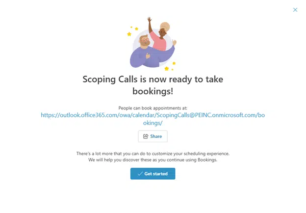 bookings customization