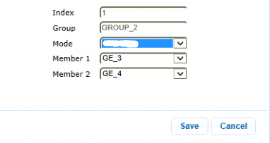 Ethernet Groups for failover configuration