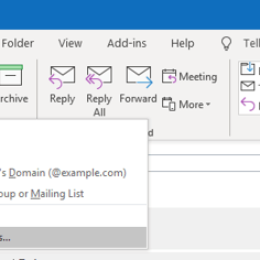 Outlook Desktop Junk Email Options