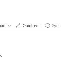 SharePoint Sync Button
