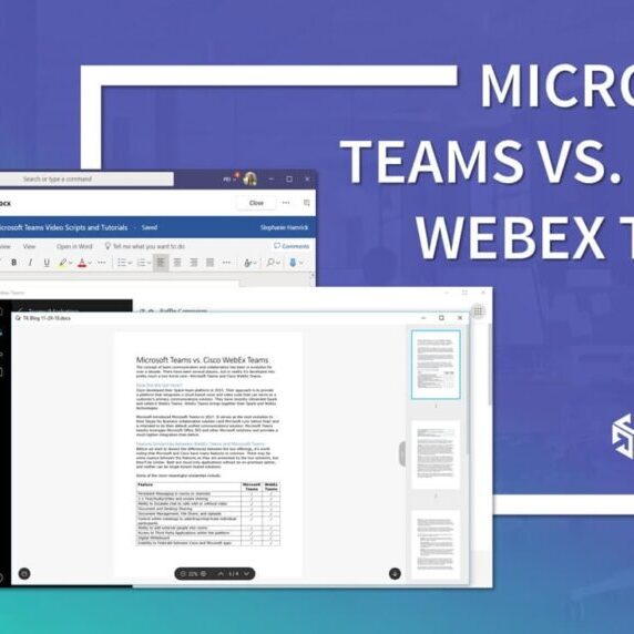 Comparing Microsoft Teams vs. Cisco WebEx Teams