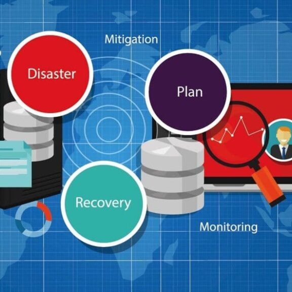 disaster recovery vs. data backup graphic how data backup is different from disaster recovery